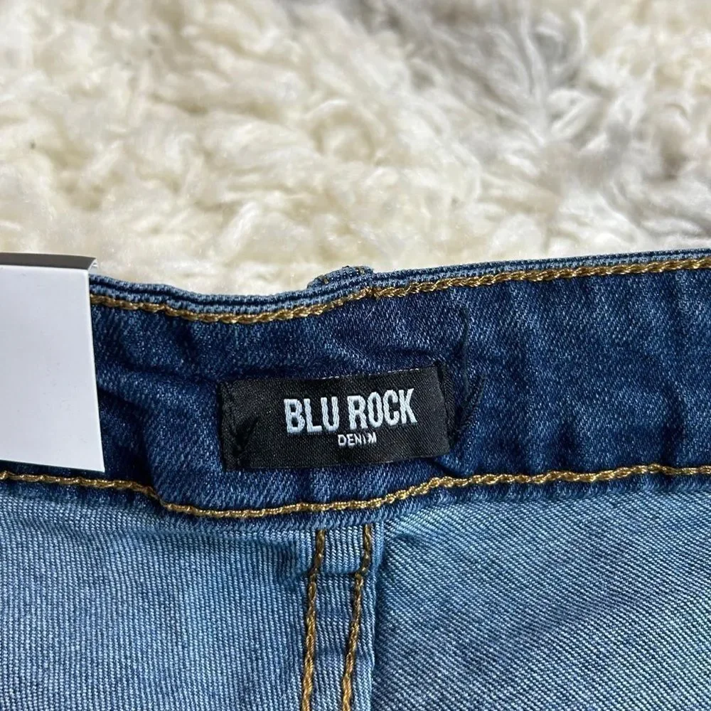 Men's Slim Fit Jeans in Deep Blue